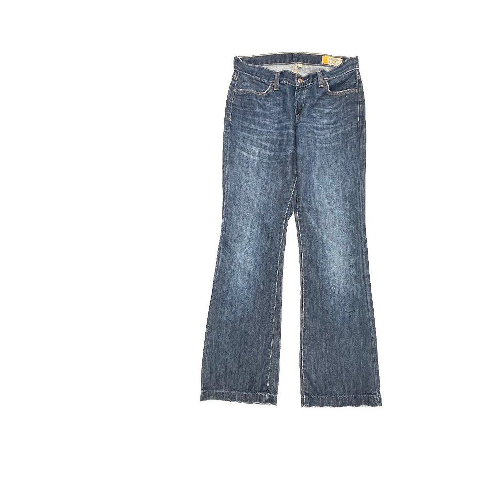 Gap Long & Lean Bootcut Women's size 6 Dark Wash Blue Denim‎ Jeans